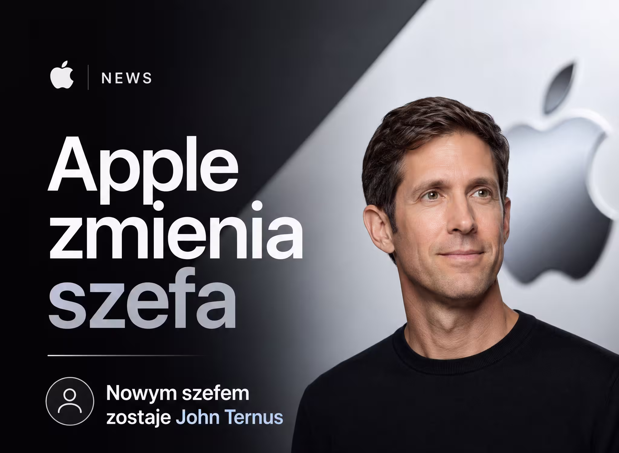 Apple zmienia szefa - John Ternus